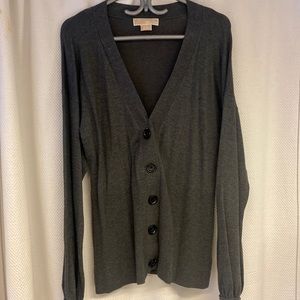 Michael Kors Grey Cardigan